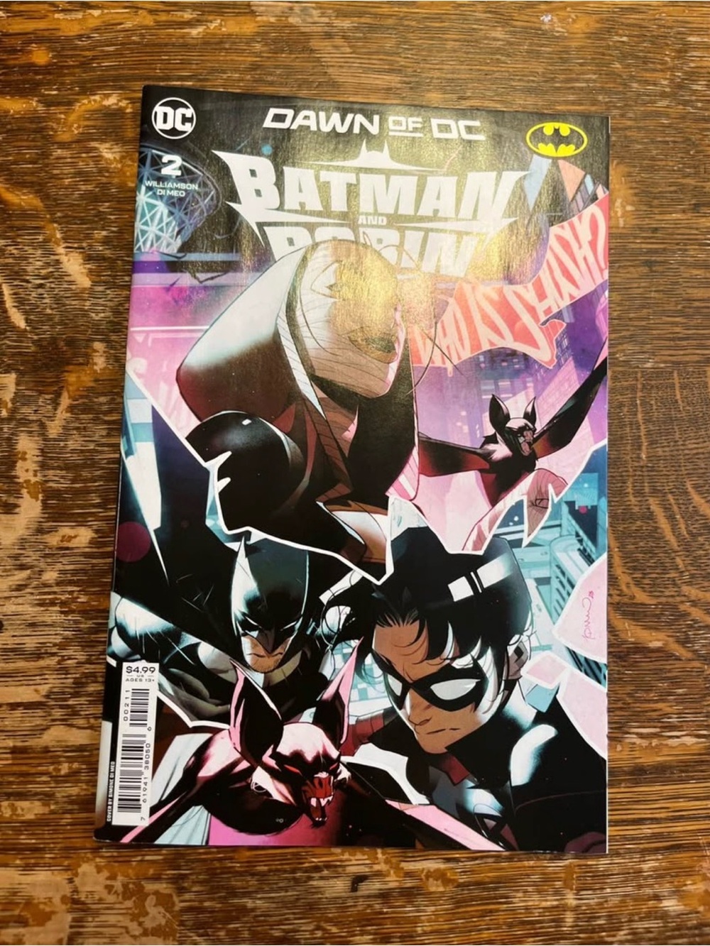 DC Batman & Robin Comic Book - #2